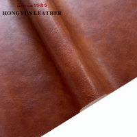Cuir synthétique imperméable de haute qualité, cuir huileux doux et confortable, résistant à l'abrasion, cuir synthétique PU pour chaussures