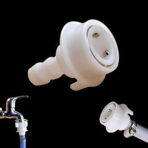 <span class=keywords><strong>Adaptateur</strong></span> universel de <span class=keywords><strong>robinet</strong></span> d'eau à filetage mâle de 3/4 pouces avec connecteur de <span class=keywords><strong>robinet</strong></span> d'accouplement de <span class=keywords><strong>tuyau</strong></span> d'arrosage de 1/2 pouces pour <span class=keywords><strong>machine</strong></span> à <span class=keywords><strong>laver</strong></span> - Product Image 5