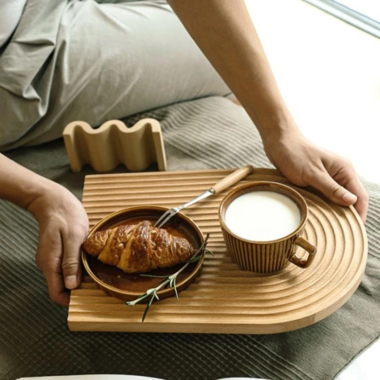 7pcs Japanese Wooden Trays