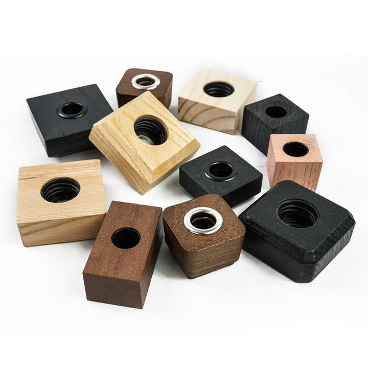 Custom Design Wooden Diffuser Caps Diffuser Wood Cap With Insert