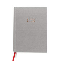 Carnet à couverture rigide personnalisé, esthétique florale, avec bande élastique et attache pour stylo, format A5, pour l'école, le bureau, papeterie, cadeau