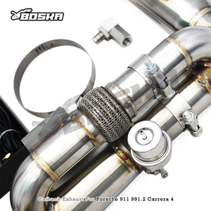 ท่อไอเสียสแตนเลส OBM Catback Downpipe สำหรับ 991.2 4/S/4S 3.0T ปี 2016-2018 - Product Image 3