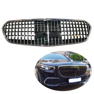 Parrilla Delantera Nueva Compatible con Mercedes-Benz Clase S W223, Estilo Maybach, 2021, Accesorios para Auto - Product Image 2