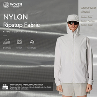 Tissu Ripstop en Nylon 0.1 Shaoxing Yuyuan 27GSM Ultra Léger Tissé pour Doudoune, Manteau et Sac de Rangement – Vente en Gros