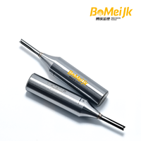 BoMeiJK Mata Bor Router Kayu Kecepatan Tinggi 2 Mata Pisau Lurus TCT dengan Finishing Permukaan Tinggi, Sudut Helix 45 Derajat, Dapat Disesuaikan ODM/OEM