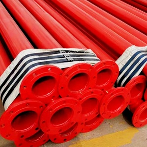 Ống chữa cháy hệ thống phòng cháy chữa cháy FM ul phê duyệt hệ thống phun nước chữa cháy Màu Đỏ Epoxy Ống lớp phủ liền mạch erw Ống - Product Image 2