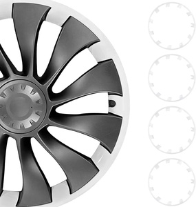 4 protections de jantes <span class=keywords><strong>Uberturbine</strong></span> pour Tesla <span class=keywords><strong>Model</strong></span> <span class=keywords><strong>Y</strong></span> 21 pouces, couvre-jantes R21 - Product Image 2