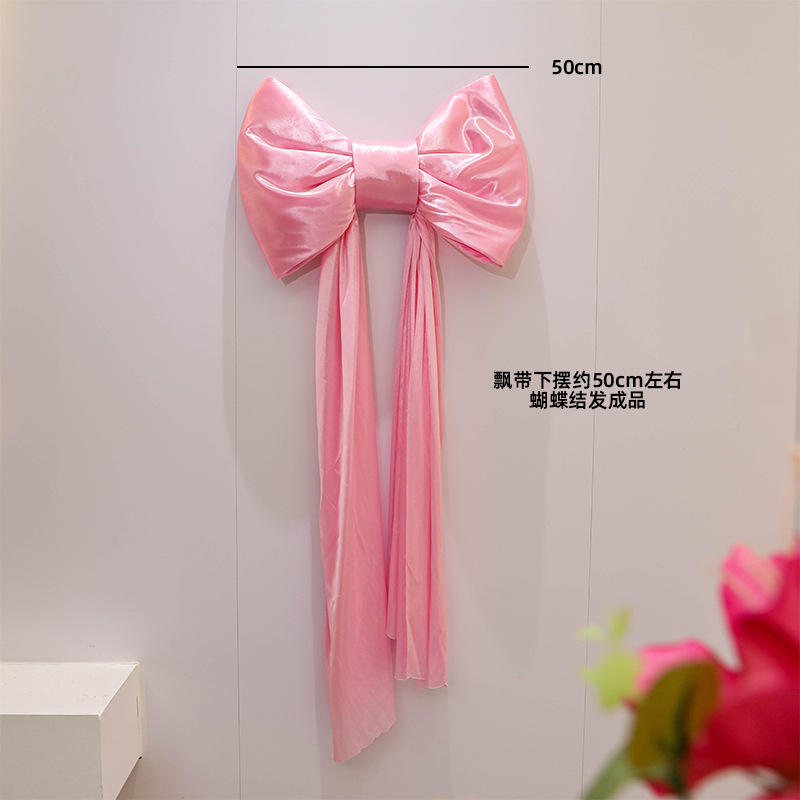 โบว์สีชมพู50ซม
