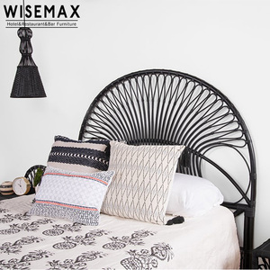 Moderne <span class=keywords><strong>Rotin</strong></span> Meubles <span class=keywords><strong>De</strong></span> Chambre Indonésie Naturel Pétale Ouvert Cadre <span class=keywords><strong>de</strong></span> <span class=keywords><strong>Lit</strong></span> Pour Hôtel Homestay <span class=keywords><strong>Lit</strong></span> King Size - Product Image 5