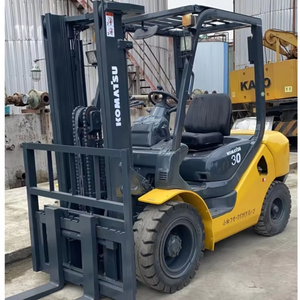 Fast Delivery komatsu 3Ton TCM Forklift Diesel Original Japanese 3Ton Diesel Engine Forklift Used komatsu Forklift for Sale - Product Image 1