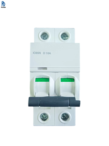 Disjoncteur miniature IC65N 2P D 10A, disjoncteur de surcharge, disjoncteur basse tension, électrique D - Product Image 1