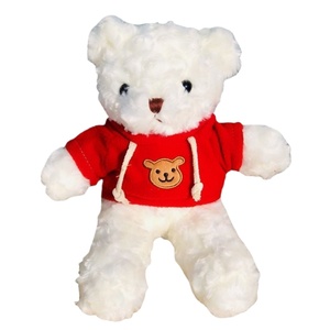 Orsacchiotto Personalizzato Super Morbido in Cotone Organico e Peluche Lungo con Imbottitura in Cotone PP Design con Maglietta - Classico Animale di Peluche Unisex - Product Image 1