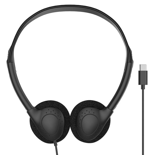 Type-C Wired Headset USB C Wired Headphones for School Compatible with Pad Smartphones