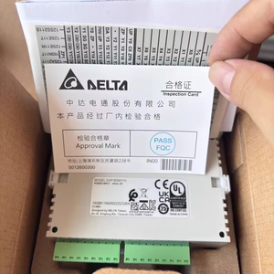 โมดูลอินพุตดิจิตอล Delta DVP08SM10N 8DI 24VDC แบบ Sink/Source ตอบสนองรวดเร็วสำหรับการขยาย PLC ซีรีส์ DVP-S - Product Image 1