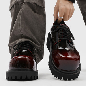 รองเท้าหนังแฟชั่น<span class=keywords><strong>73220</strong></span>สำหรับผู้ชาย, รองเท้าทำงานส้นหนาสำหรับนักธุรกิจชาย - Product Image 4