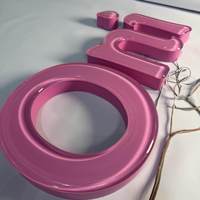 Letras de Canal LED Acrílicas 3D Personalizadas de Fábrica GFace, Letreros con Iluminación Frontal de Alto Brillo, Resistentes al Agua IP65 para Exteriores y Automóviles