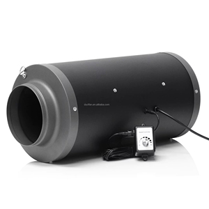 Hon & Guan 6 ''im lặng Duct fan, Max 560 m3/h quạt thông gió với tốc độ miễn phí điều khiển và tiếng ồn hấp thụ bọt - Product Image 1