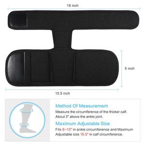 Neopreen beenholster voor buitentactiek, wapen enkelbescherming, persoonlijke beschermingsuitrusting, onzichtbare uitrusting - Product Image 3