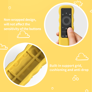 Étui en silicone SIKAI pour télécommande <span class=keywords><strong>Samsung</strong></span> SolarCell, housse de protection antidérapante et antichoc pour télécommande de téléviseur intelligent, salon - Product Image 5