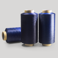 China Factory Dty Yarn Polyester 480D AA Grade 100% Polyester Crochet Yarn Twist Yarn for Sewing Garment Accessories