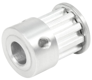 铝<span class=keywords><strong>MXL</strong></span> 20齿孔正时皮带轮法兰同步轮皮带轮由您的图纸 - Product Image 2