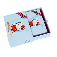 Boîte cadeau en carton rigide haut de gamme avec poignée en ruban, impression personnalisée
