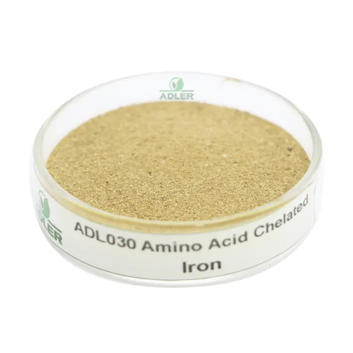 Fertilizante de aminoácidos solubles Suministro de fábrica Fertilizante líquido de aminoácidos quelatados Fertilizante de hierro quelato de múltiples nutrientes