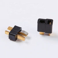 Mini connecteurs T Plug Micro mâle femelle Deans, petit type unisexe, 30A, batterie LiPo RC, fabriqués en laiton et en nylon