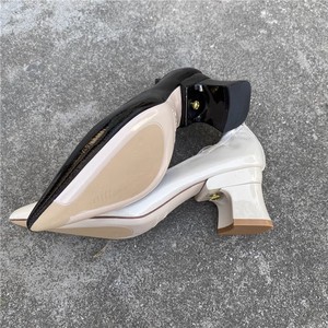 Chaussures de travail détachables de Style coréen 2025 nouveau noir professionnel entretien vêtements de travail <span class=keywords><strong>bloc</strong></span> <span class=keywords><strong>talon</strong></span> <span class=keywords><strong>talon</strong></span> épais talons hauts - Product Image 4