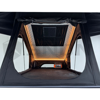 Tente de toit rigide SNDN pour camionnette, tente de toit pour camping, imperméable, ouverture automatique rapide