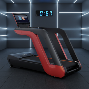 Tapis roulant électrique motorisé professionnel robuste avec écran LCD, cadre en acier, réglage de la vitesse, <span class=keywords><strong>test</strong></span> de fréquence cardiaque manuel, garantie 3 ans - Product Image 2