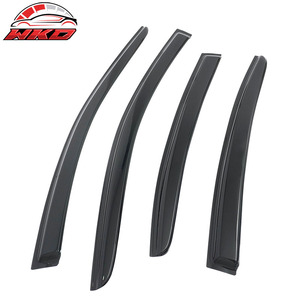 Convient pour Subaru Legacy Sedan 10-14, lot de 4 déflecteurs de vitres en acrylique fumé - Product Image 3