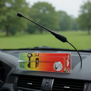 Antenne de voiture avec tige universelle, adaptée au montage sur le toit du véhicule, amélioration du signal radio - Product Image 2