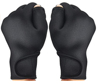 Sports nautiques flexibles personnalisés Aqua gants de natation néoprène palmé pagaie gants de natation pour le corps embarquement Fitness eau aérobic