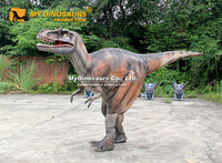 Costume de dinosaure réaliste pour adulte MY Dino AC-052, jambes cachées, costume de T-rex