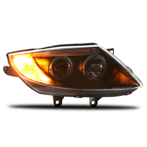 Adatto per <span class=keywords><strong>BMW</strong></span> <span class=keywords><strong>Z4</strong></span> <span class=keywords><strong>E85</strong></span> 03-08, Modifica Fari Allo Xenon, Gruppo Fari Sostitutivi con Luci Diurne a LED Plug-in - Product Image 2