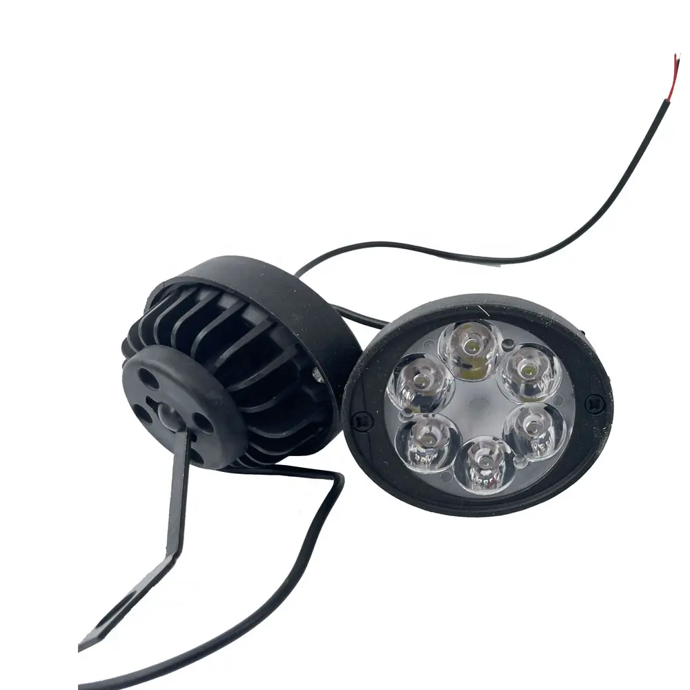 Super Bright Waterproof 12V Mini Auxiliary Led Flood Spot Strobe Driving Lights For Motorcycle Scooters