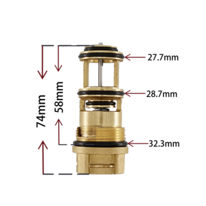 Núcleo de Válvula de Tres Vías de Cobre Plástico para <span class=keywords><strong>Caldera</strong></span> de Gas, Personalizado de Fábrica, Venta al Por Mayor - Product Image 3