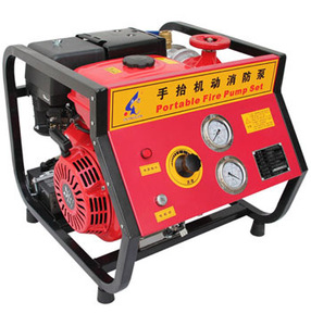 Pompa Antincendio Centrifuga Portatile in Lega di Alluminio con Motore a 4 Tempi Raffreddato ad Aria da 6,8KW Tubo ad Alta Pressione da 60m per Relè Antincendio - Product Image 6