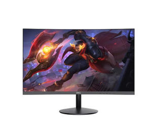 CN Original HKC C270 27" FHD จอโค้ง VA 75Hz 1800R 3000:1 คอนทราสต์ HDMI VGA จอแสดงผลสำนักงานสีดำบางเฉียบ - Product Image 1