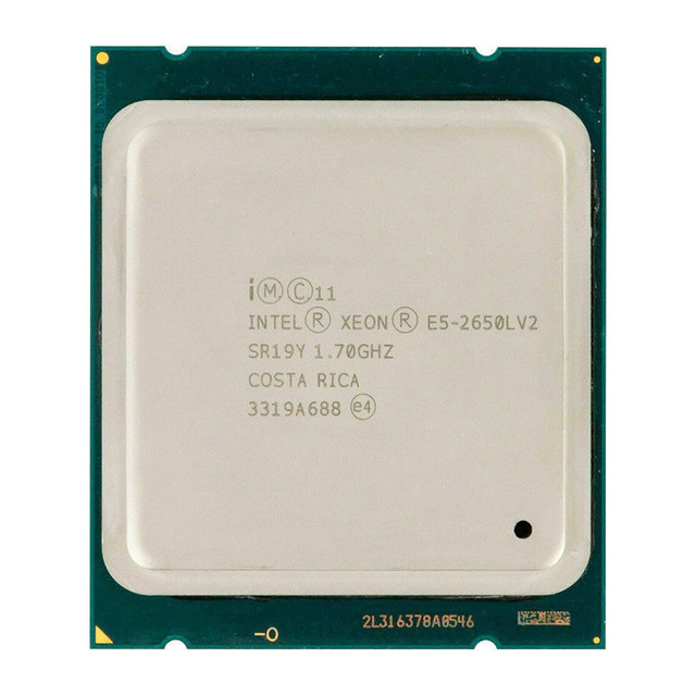 E5-2650L V2 CPU Processor 70 W 25MB Cache 10 Core 1.70GHz LGA2011 for Server Used and in Stock for high efficiency