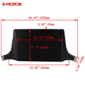 <span class=keywords><strong>Intercooler</strong></span> pour Audi <span class=keywords><strong>A4</strong></span> A5 allroad Sportback <span class=keywords><strong>B8</strong></span> <span class=keywords><strong>B8</strong></span>.5 3.0TDI 2.0TDI 08-16 - Product Image 2