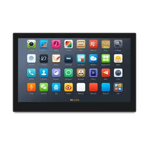Interaktif Tablet PC ucuz fiyat 15.6 inç tablet RK3566 2 + 16g Android 11 masaüstü dokunmatik ekran tablet PC