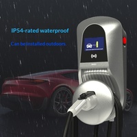 Borne de recharge pour véhicules électriques 21 kW, norme européenne, pistolet de recharge lente AC, pour maison, résidence, parking souterrain, AC380V