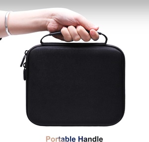 Étuis rigides EVA pour <span class=keywords><strong>pistolet</strong></span> <span class=keywords><strong>de</strong></span> <span class=keywords><strong>massage</strong></span>, sac <span class=keywords><strong>de</strong></span> transport <span class=keywords><strong>de</strong></span> protection pour masseur à percussion, chargeur et têtes <span class=keywords><strong>de</strong></span> fixation - Product Image 1