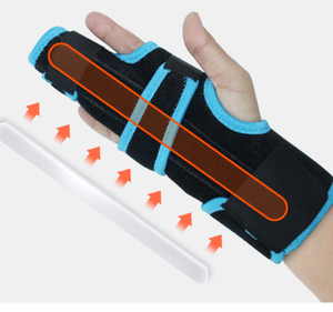 Yikang Vinger Breuk Fixatie Riem Handverstuiking Beschermer Duim Brace Revalidatie Middenhandspalk Vinger Guard Nylon - Product Image 6