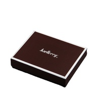 Dompet Baellerry Baborry Bogesi Pendek Panjang Model Clutch Resleting Ganda, Kotak Kemasan Karton, Kotak Kertas Hadiah untuk Dompet