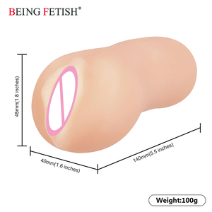 Masturbasi 3D Mini Vagina Seks Cangkir Hisap Erotis untuk Pria Mainan Saku Vagina - Product Image 5