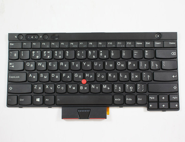Replacement Laptop Keyboard for LENOVO for ThinkPad T430 T430i T430S T530 T530I X230 X230i X230S Rus Black