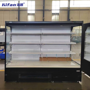 Réfrigérateur commercial vertical à rideau d'air CE ETL pour supermarché, vitrine ouverte, économique pour <span class=keywords><strong>magasin</strong></span> - Product Image 4